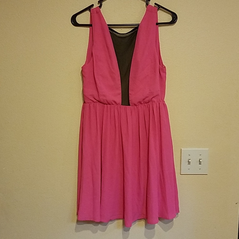 Pink Mini Dress